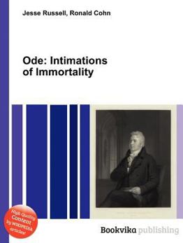 Paperback Ode: Intimations of Immortality Book