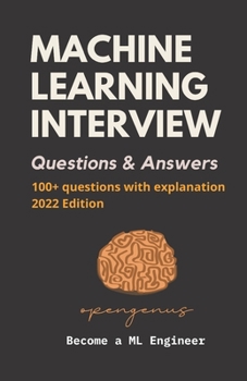 Paperback Machine Learning Interview Questions and Answers Book