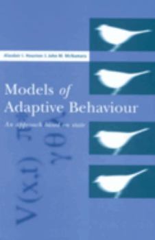Hardcover Models of Adaptive Behaviour Book
