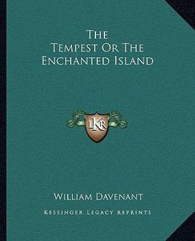 Paperback The Tempest or the Enchanted Island Book