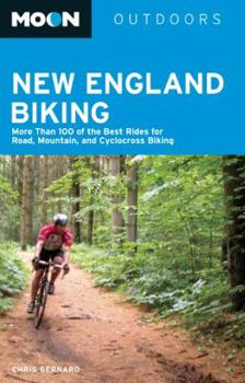 Paperback Moon New England Biking Book