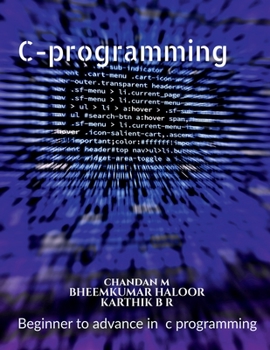 Paperback C-programming Book