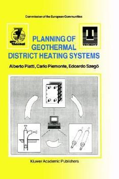 Hardcover Planning of Geothermal District Heating Systems Book