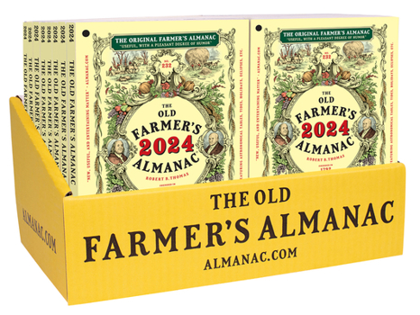 Paperback The 2024 Old Farmer’s Almanac 24-copy counter display Book