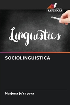 Paperback Sociolinguistica [Italian] Book