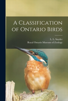 Paperback A Classification of Ontario Birds Book