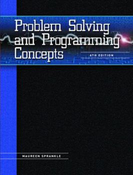 Paperback Problem Solving and Program Concepts Book