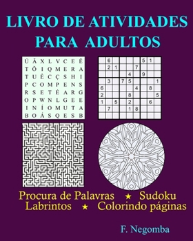 Paperback Livro de Atividades Para Adultos [Portuguese] Book