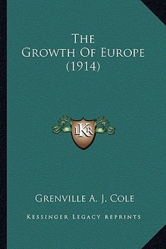 Paperback The Growth Of Europe (1914) Book