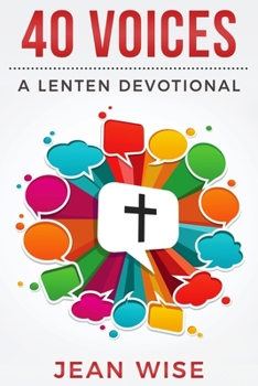 Paperback 40 Voices: A Lenten Devotional Book