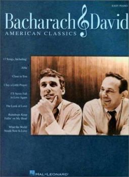 Paperback Bacharach & David - American Classics Book