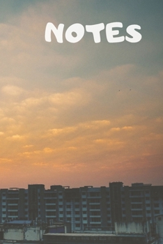 Paperback Notes: 90 Pages of 6 X 9 Inch White Numbered Pages No Lines Book