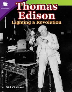 Paperback Thomas Edison: Lighting a Revolution Book