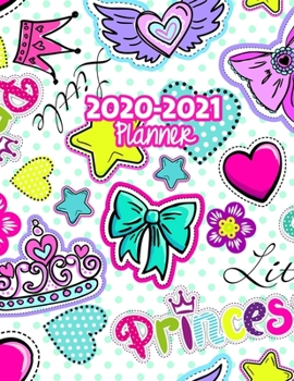 2020-2021 Planner: Two Year Calendar Organizer and Goal Journal | January 2020 - December 2021 Daily, Weekly and Monthly Planner Book with Back Sticker Expression Wall for 2 Years | Design Code 869900