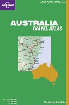Paperback Lonely Planet Australia Travel Atlas Book