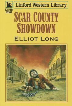 Paperback Scar County Showdown [Large Print] Book