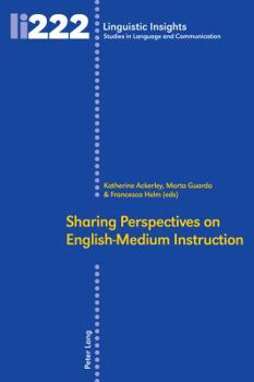 Hardcover Sharing Perspectives on English-Medium Instruction Book