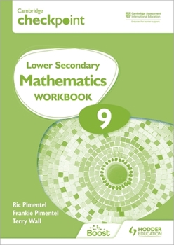 Paperback Cambridge Checkpoint Lower Secondary Mathematics Workbook 9: Hodder Education Group Book