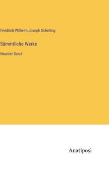 Hardcover Sämmtliche Werke: Neunter Band [German] Book