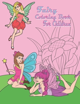 Paperback Fairy Coloring Book for Children Book