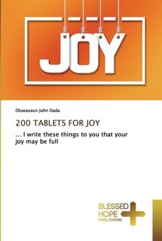 Paperback 200 Tablets for Joy Book