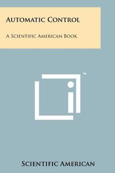 Paperback Automatic Control: A Scientific American Book