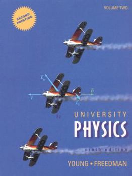 Hardcover University Physics Ninth Edition Second Printing Volume Two Book