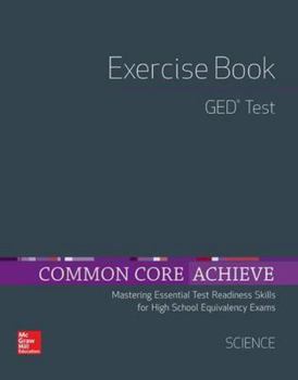Paperback Common Core Achieve, GED Exercise Book Science Book
