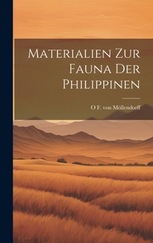 Hardcover Materialien zur Fauna der Philippinen [German] Book