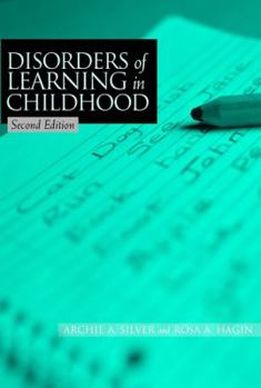 Hardcover Disorders of Learning in Childhood Book
