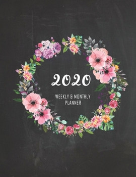 2020 Planner Weekly, Daily and Monthly: January 2020 to December 2020: Weekly, Daily and Monthly Planner + Calendar Views + To do List- 8X11 Inch.