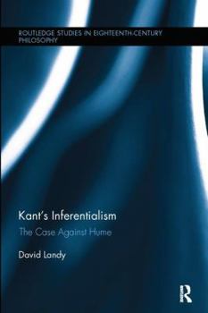 Paperback Kant's Inferentialism: The Case Against Hume Book