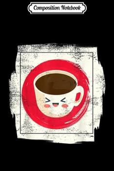 Composition Notebook: Vintage Japanese Kawaii Coffee Cute Anime Gif Journal/Notebook Blank Lined Ruled 6x9 100 Pages