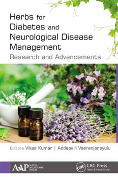 Paperback Herbs for Diabetes and Neurological Disease Management: Research and Advancements Book