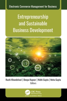 Hardcover Entrepreneurship and Sustainable Business Development Book
