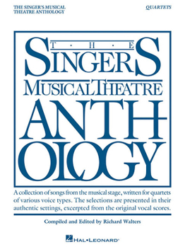 Paperback Singer's Musical Theatre Anthology - Quartets: Book Only Book