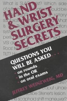 Paperback Hand and Wrist Surgery Secrets Book