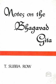Paperback Notes on the Bhagayad Gita Book