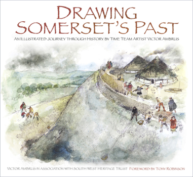 Paperback Drawing the Past: An Illustrated Journey Through History by Time Team Artist Victor Ambrus Book