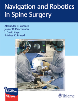 Hardcover Navigation and Robotics in Spine Surgery Book