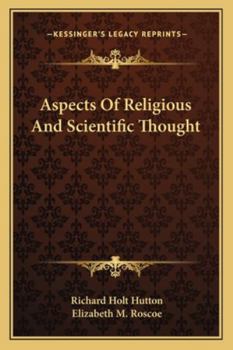 Paperback Aspects Of Religious And Scientific Thought Book