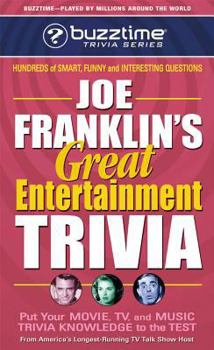 Mass Market Paperback Joe Franklin's Great Entertainment Trivia Book