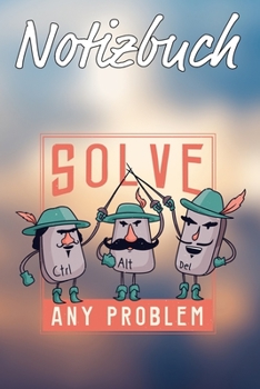 Paperback Notizbuch: Probleme l?sen - ca DIN A5 - ohne Rand - gepunktet - f?r Ziele, To Do Listen, Ideen, Notizen [German] Book