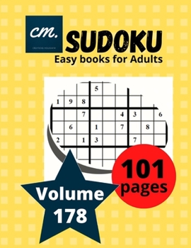 Paperback Sudoku easy Books for Adults: Large Print puzzle magazine Volume 178 Book