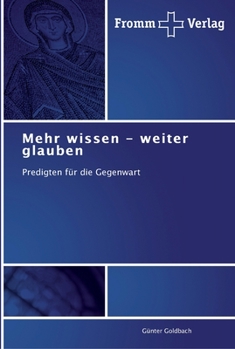 Paperback Mehr wissen - weiter glauben [German] Book