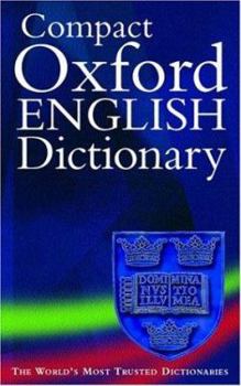 Hardcover Compact Oxford English Dictionary of Current English Book