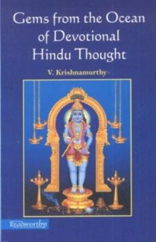 Paperback Gems From The Ocean of Devotional Hindu Thought Book