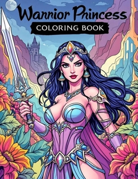 Warrior Princess Adult Coloring Book: Colorable Positive & Motivational Phrase Pages Included