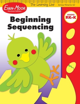 Paperback Learning Line: Beginning Sequencing, Prek - Kindergarten Workbook Book