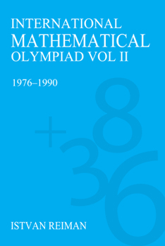 Paperback International Mathematical Olympiad Volume 2: 1976-1990 Book